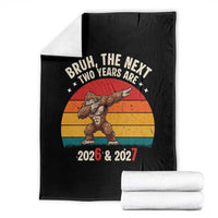 67 New Year Throw Blanket Funny Six Seven Bruh Bigfoot Meme - Wonder Print Shop