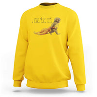 Punch Mokey Sweatshirt Viral Trend Baby Monkey Meme