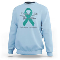 Sexual Assault Awareness Sweatshirt I Stand With The Victims