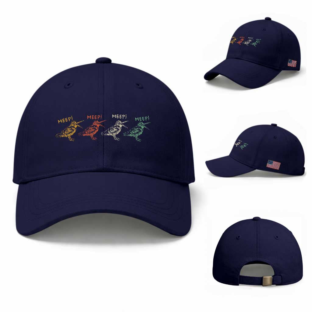 Meep Woodcock Baseball Cap Retro Timberdoodle Wildlife