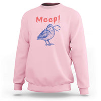 Meep Woodcock Sweatshirt Cute Bird Meme