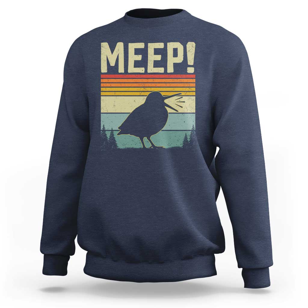Meep Woodcock Sweatshirt Funny Nature Lover