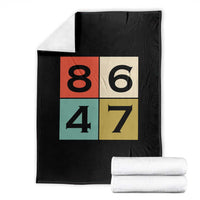 Retro Vintage 8647 Throw Blanket Classic Vintage 80s Style