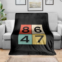Retro Vintage 8647 Throw Blanket Classic Vintage 80s Style
