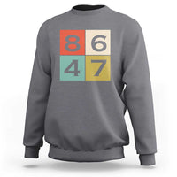 Retro Vintage 8647 Sweatshirt Classic Vintage 80s Style