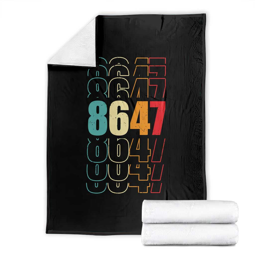 Retro Vintage 8647 Throw Blanket Subtle Anti FDT