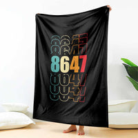 Retro Vintage 8647 Throw Blanket Subtle Anti FDT