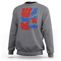 86 47 Boho Floral Matisse Sweatshirt No Kings Oligarchy FDT Political Protest
