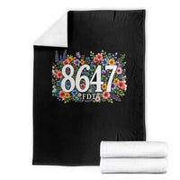 86 47 Floral Boho Style Throw Blanket Subtle FDT