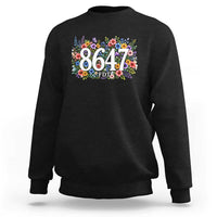 86 47 Floral Boho Style Sweatshirt Subtle FDT