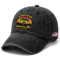 School Bus Driver Washed Cotton Baseball Cap Student Delivery Specialist