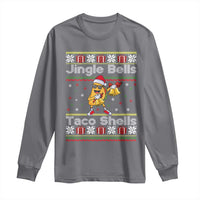 Funny Taco Christmas Long Sleeve Shirt Jigle Bells Taco Shells - Wonder Print Shop