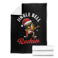 Funny Taco Christmas Throw Blanket Jingle Bell Rockin - Wonder Print Shop