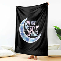 The Sky Is Opalite Moonstone Mystical Crystal Lover Throw Blanket - Wonder Print Shop