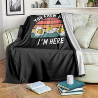 Funny Thanksgiving Dinner Throw Blanket You Know Why I Am Here - Wonder Print Shop