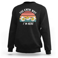 Funny Thanksgiving Dinner Sweatshirt You Know Why I Am Here - Wonder Print Shop