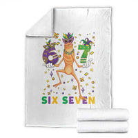 67 Mardi Gras Throw Blanket Marcus The Worm Carnival Trendy Meme