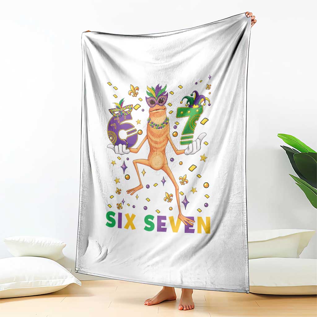67 Mardi Gras Throw Blanket Marcus The Worm Carnival Trendy Meme
