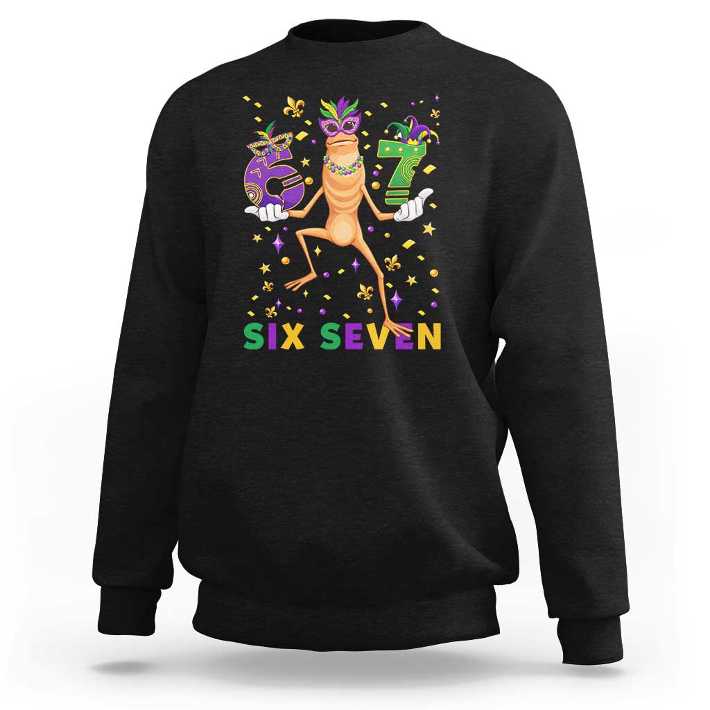 67 Mardi Gras Sweatshirt Marcus The Worm Carnival Trendy Meme