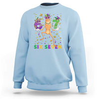 67 Mardi Gras Sweatshirt Marcus The Worm Carnival Trendy Meme