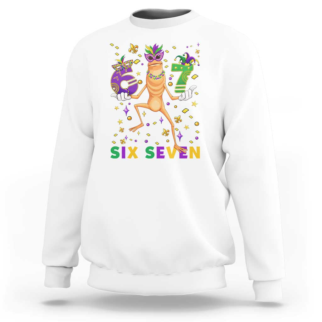 67 Mardi Gras Sweatshirt Marcus The Worm Carnival Trendy Meme