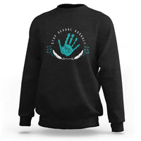 Stop Sexual Assault Awareness Survivor Sweatshirt