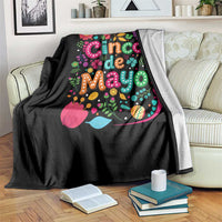 Cinco de Mayo Throw Blanket Funny Mexican Fiesta