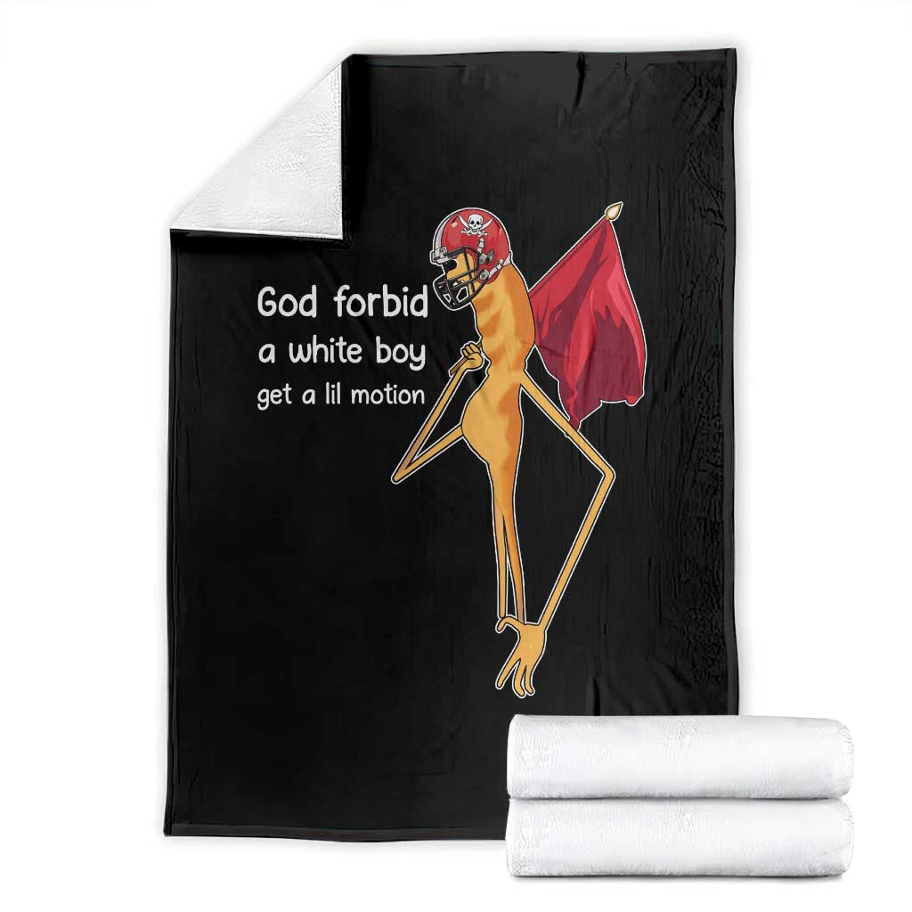 God Forbid A White Boy Get A Lil Motion Throw Blanket Marcus The Worm Robert Meme Cosplay - Wonder Print Shop