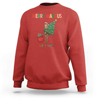 Marcus The Worm Christmas Meme Sweatshirt - Wonder Print Shop