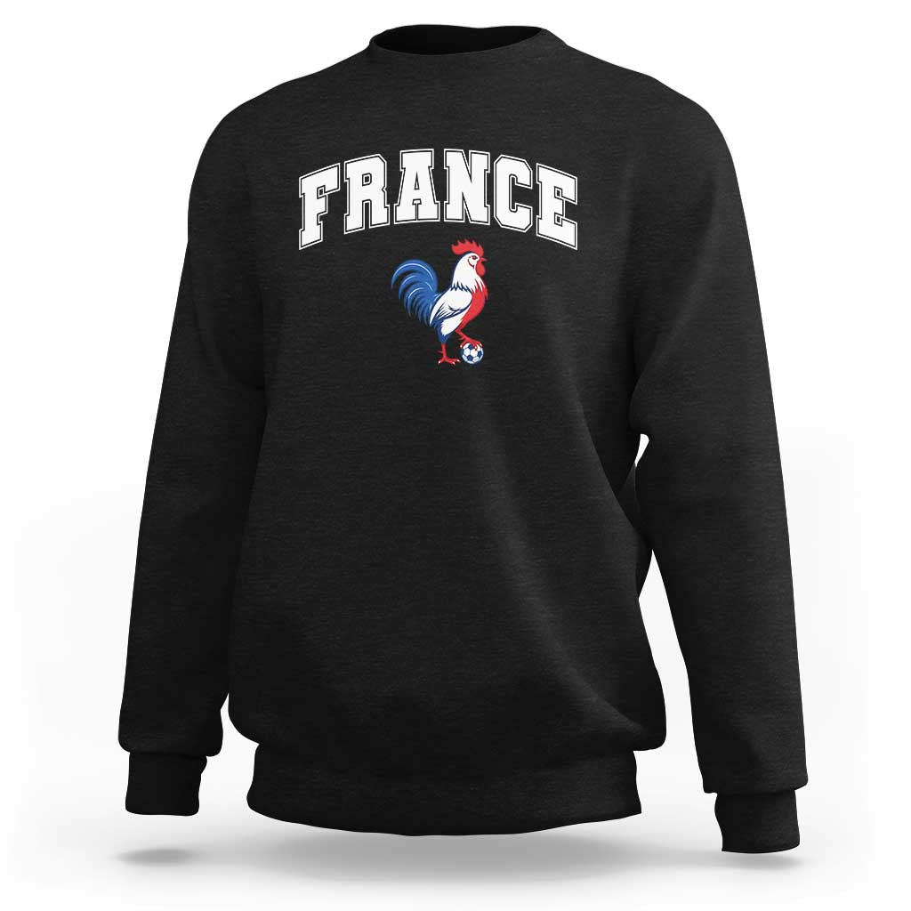 France Flag Gallic Rooster French National Pride Sweatshirt