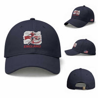 England Soccer Fan English Flag Baseball Cap