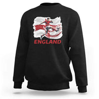 England Soccer Fan English Flag Sweatshirt