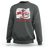 England Soccer Fan English Flag Sweatshirt