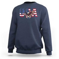 USA Soccer Eagle American Flag Fan Sweatshirt