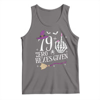 80th Birthday Halloween Tank Top 79 Plus Middle Finger Zero Hexes Given Gift For Women
