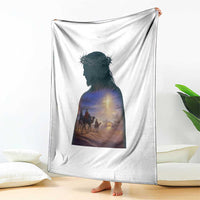 Three Wise Men Nativity Scene Throw Blanket Christian Jesus Faith - Wonder Print Shop