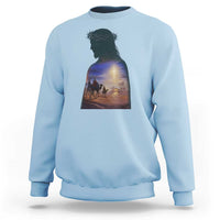 Three Wise Men Nativity Scene Sweatshirt Christian Jesus Faith - Wonder Print Shop