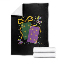 67 Mardi Gras Throw Blanket Funny Six Seven Playing Cards Meme