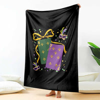 67 Mardi Gras Throw Blanket Funny Six Seven Playing Cards Meme
