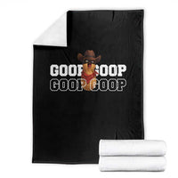 Funny Burnt Peanut Goop Throw Blanket Internet Viral Meme Trendy