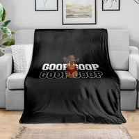 Funny Burnt Peanut Goop Throw Blanket Internet Viral Meme Trendy