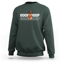 Funny Burnt Peanut Goop Sweatshirt Internet Viral Meme Trendy