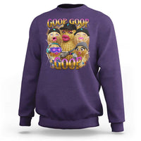 Funny Burnt Peanut Goop Sweatshirt Bungulato 90s Bootleg Meme Trendy