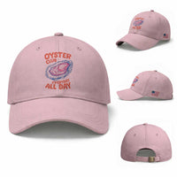 Oyster Club Baseball Cap Retro Summer Beach Vacation Gift