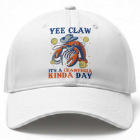 Yee Claw Lobster Baseball Cap It's a Crawfish Kinda Day Summer Beach Vaction Gift