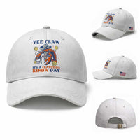 Yee Claw Lobster Baseball Cap It's a Crawfish Kinda Day Summer Beach Vaction Gift