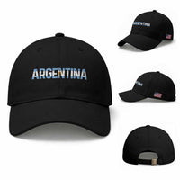 Vintage Argentina Flag Retro Argentinian Baseball Cap