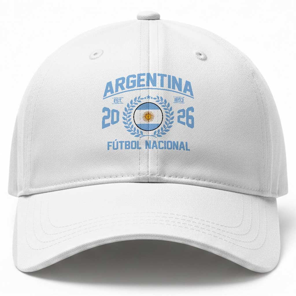 Argentina 2026 Soccer Football Fan Argentinian Flag Baseball Cap