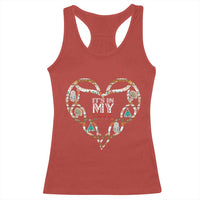 Native American Indian Racerback Tank Top It Is In My DNA - Wonder Print Shop