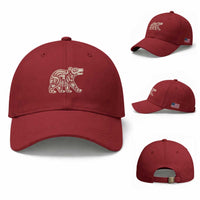 Bear Native Formline Art Salish Haida Tlingit Pacific Animal Baseball Cap